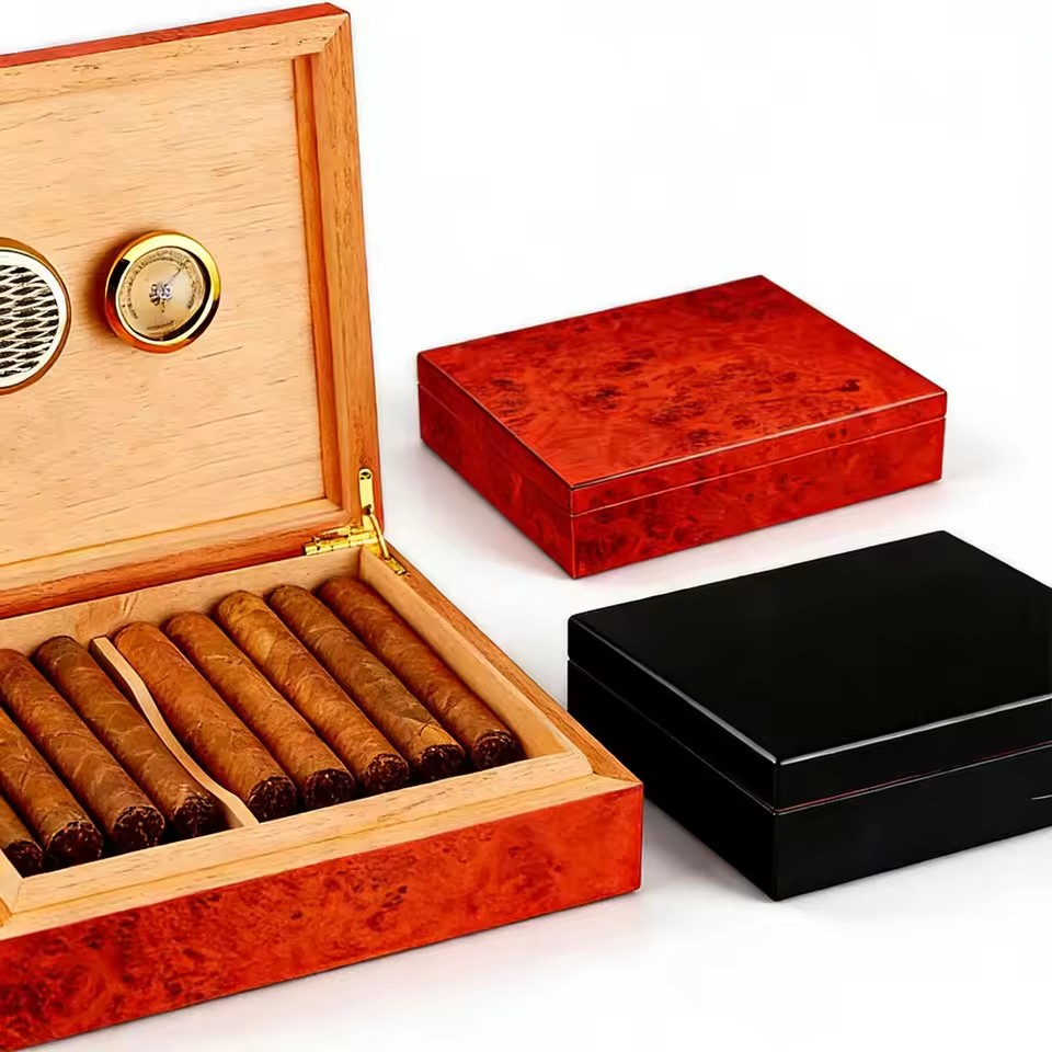 Home Fragrance Maple Walnut - Galiner Classic Sigaar Humidor Box Cederhout