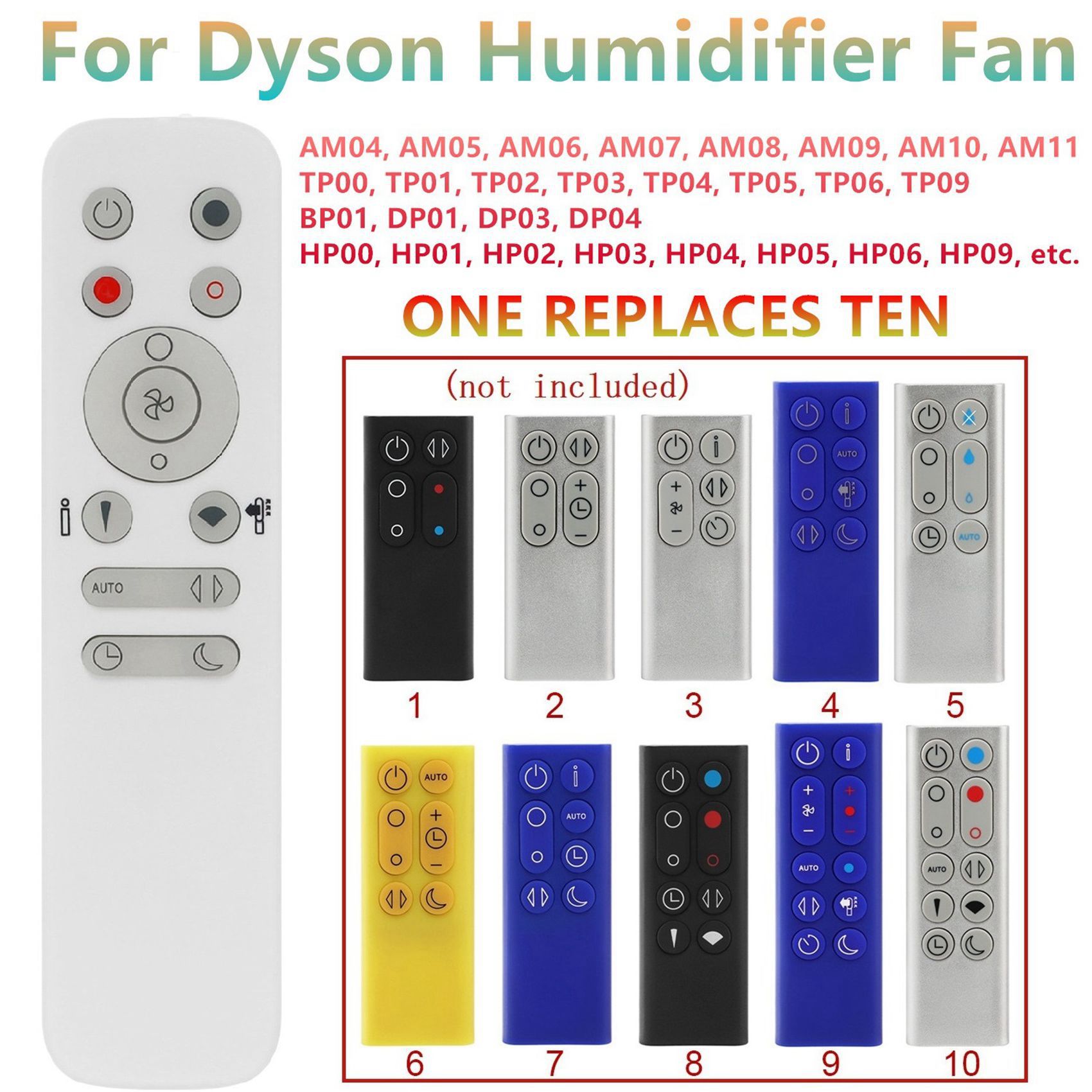 10 In 1 Afstandsbediening Voor - Dyson Fan Am07 recensie en prijs