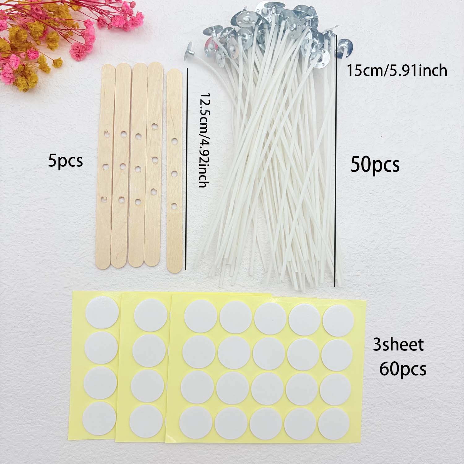 1 SET Kaarsenmaak DIY Kits Roo - Wooden Wick Candle recensie en prijs