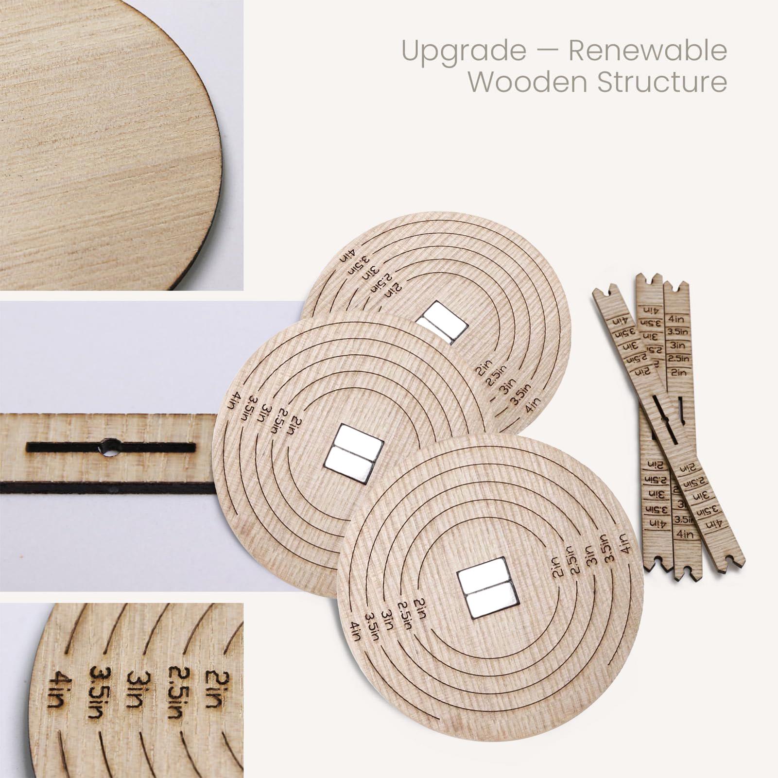 Lont Centreergereedschap Lonts - Wooden Wick Candle recensie en prijs