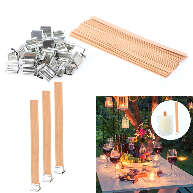 10Set 13Cm Houten Kaarsen Lont - Wooden Wick Candle recensie en prijs