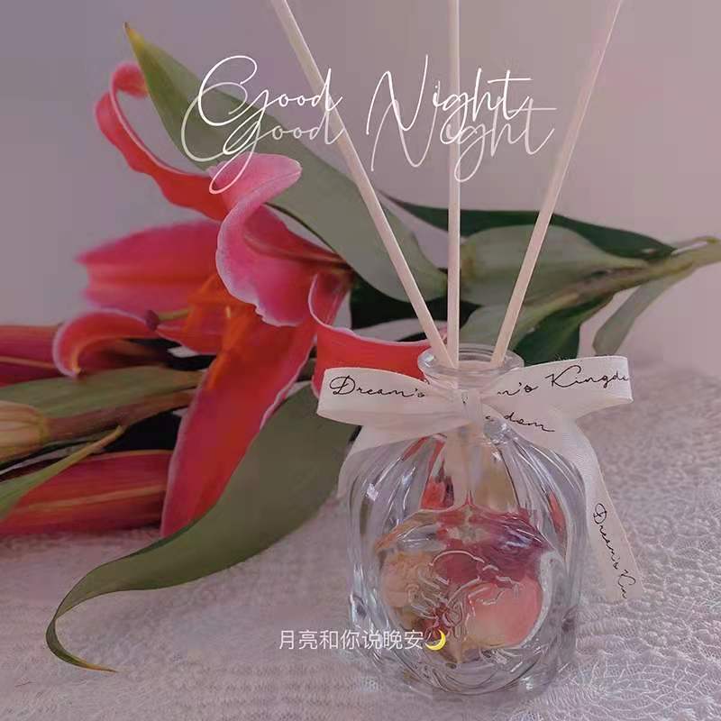 Vintage gedroogde rozen rietdi - Home Fragrance Rose recensie en prijs