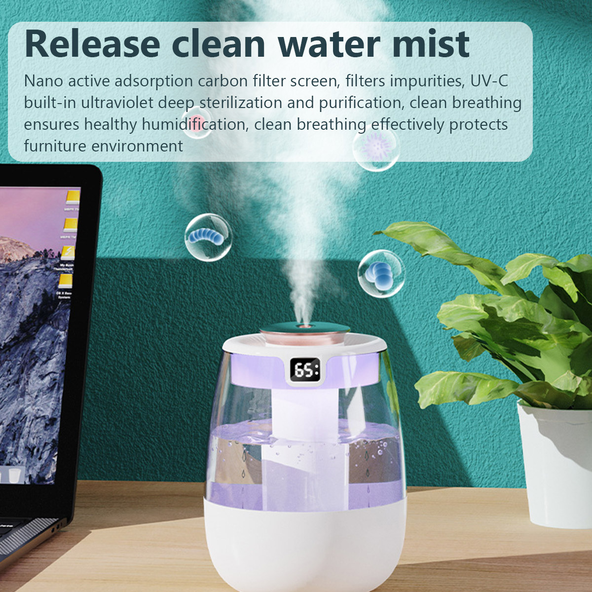 1.3L Luchtbevochtiger Dubbele  - Home Fragrance Mist recensie en prijs